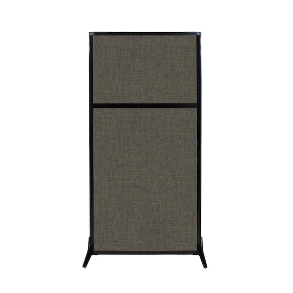 Work Station Screen 33" x 70" Mocha Fabric
